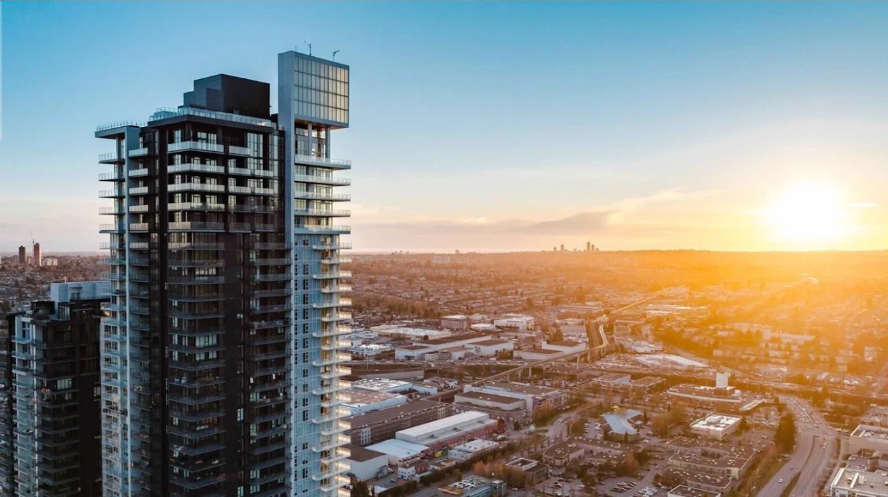 Tower at sunset